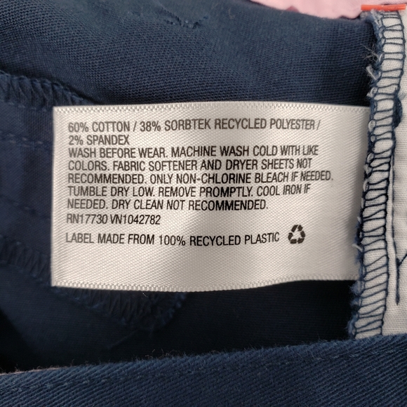 NWT Cat & Jack Girls School Uniform Pants Size 14 - Four Pack Fighter Pilot Blue - Picture 5 of 8